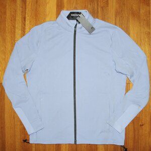 Greyson Sequoia Full Zip Golf Jacket Mens M Heron Blue